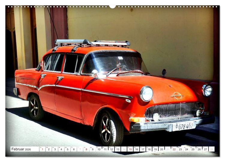 Produktbild: OPEL REKORD P1 (Wandkalender 2026 DIN A2 quer), CALVENDO Monatskalender