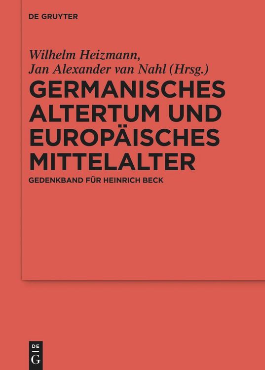 Produktbild: Germanisches Altertum und Europ&auml;isches Mittelalter