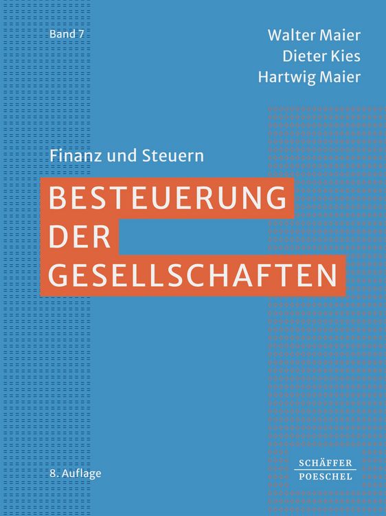 Produktbild: Besteuerung der Gesellschaften
