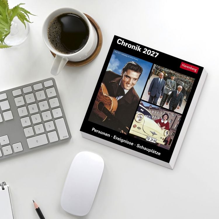 Produktbild: Chronik Tagesabrei&szlig;kalender 2027 - Kulturkalender - Personen, Ereignisse, Schaupl&auml;tze