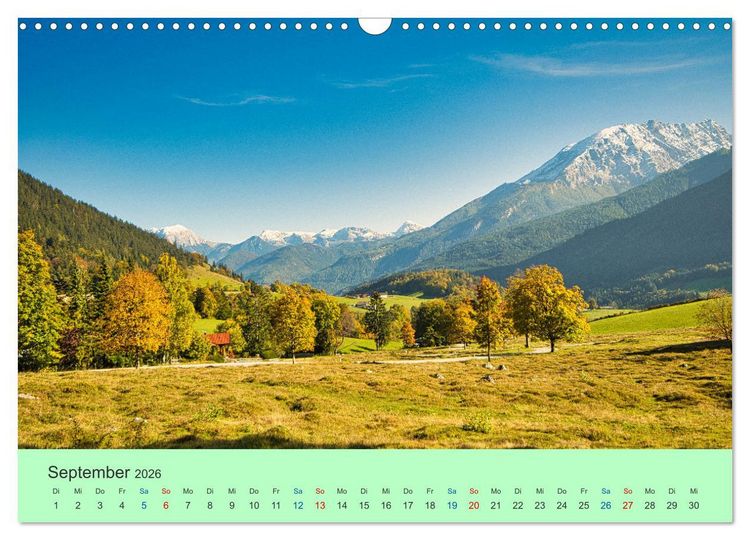 Produktbild: Zauber der Alpen (Wandkalender 2026 DIN A3 quer), CALVENDO Monatskalender