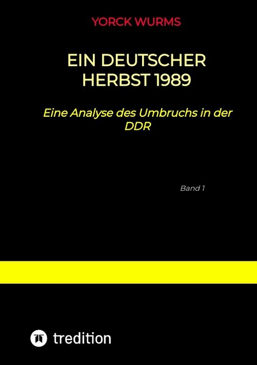 Produktbild: Ein deutscher Herbst 1989