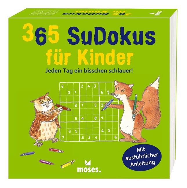Produktbild: 365 Sudokus f&uuml;r Kinder