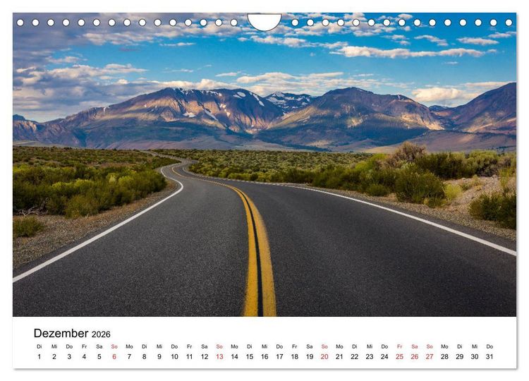 Produktbild: S&uuml;dwesten der USA - Atemberaubende Landschaften (Wandkalender 2026 DIN A4 quer), CALVENDO Monatskalender