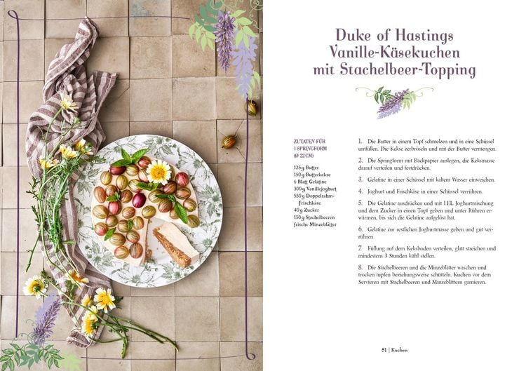 Das inoffizielle Kochbuch zu Bridgerton