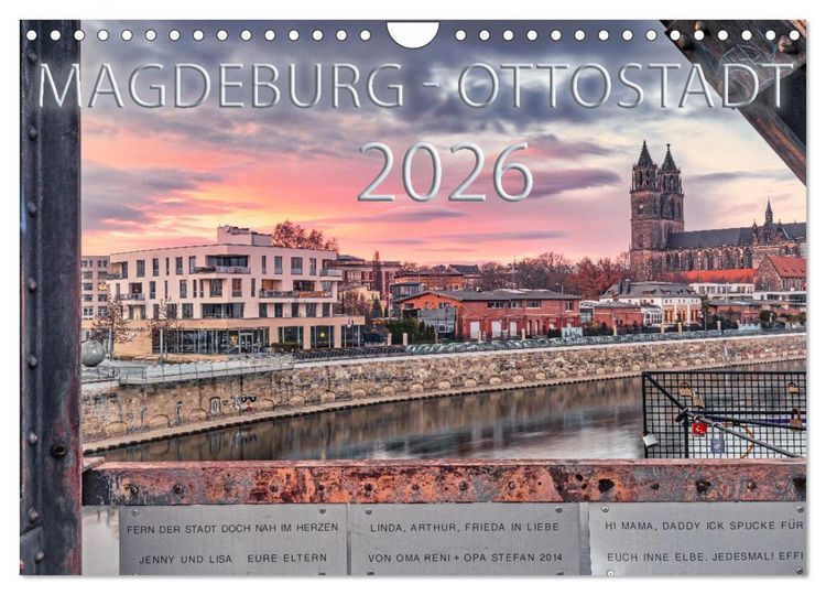 Produktbild: Magdeburg - Ottostadt (Wandkalender 2026 DIN A4 quer), CALVENDO Monatskalender