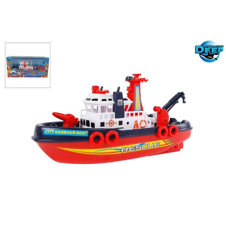 Produktbild: Feuerwehrboot City Harbour Spritzfunktion