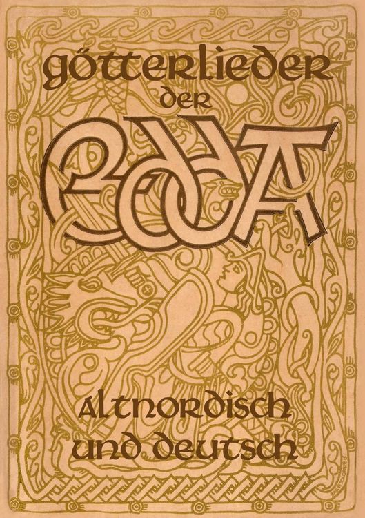 Produktbild: G&ouml;tterlieder der Edda - Altnordisch und deutsch