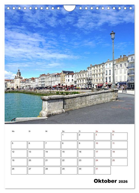 Produktbild: Frankreich erleben (Wandkalender 2026 DIN A4 hoch), CALVENDO Monatskalender