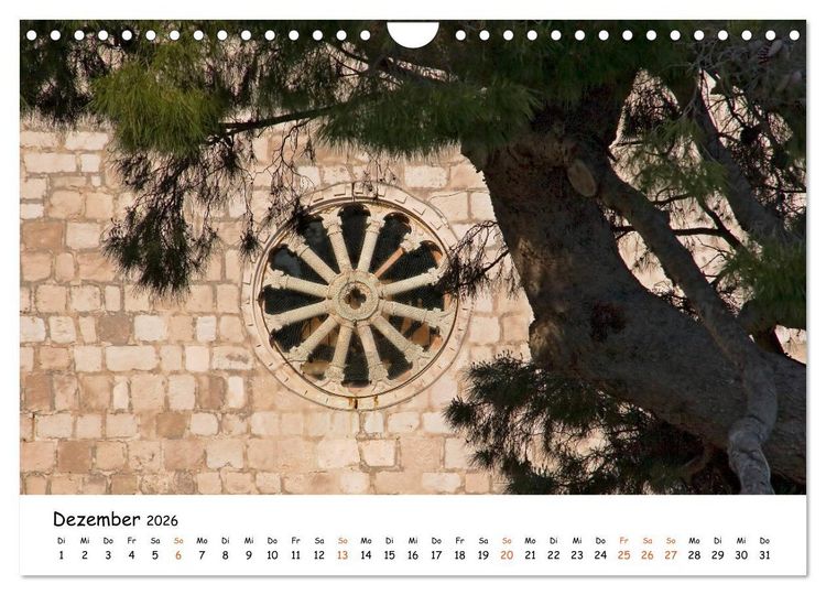 Produktbild: Dalmatiens S&uuml;den, Peljesac und Korcula (Wandkalender 2026 DIN A4 quer), CALVENDO Monatskalender