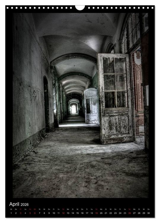 Produktbild: Lost Places Vergessene Orte (Wandkalender 2026 DIN A3 hoch), CALVENDO Monatskalender