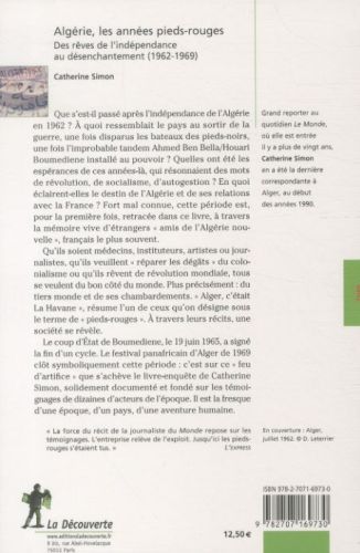 Produktbild: Alg&eacute;rie, les ann&eacute;es pieds-rouges
