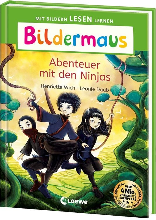 Produktbild: Bildermaus - Abenteuer mit den Ninjas