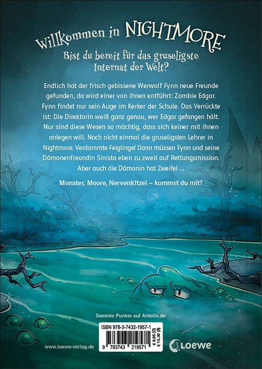Produktbild: Nightmore - Das gruseligste Internat der Welt (Band 2) - Zombie gesucht