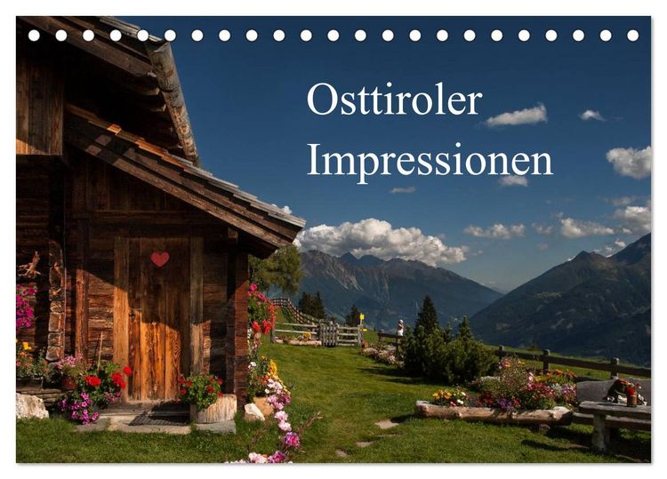 Produktbild: Osttiroler Impressionen (Tischkalender 2026 DIN A5 quer), CALVENDO Monatskalender