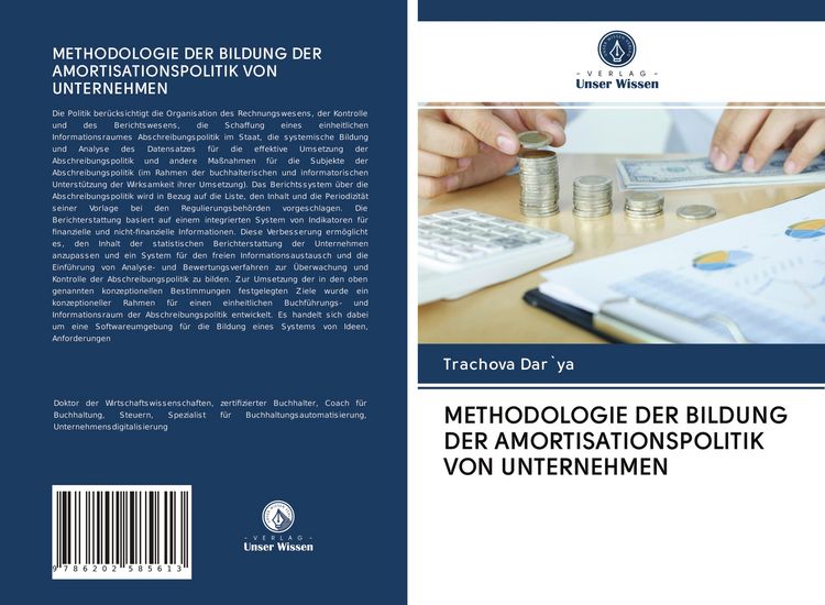 Produktbild: Methodologie der Bildung der Amortisationspolitik von Unternehmen