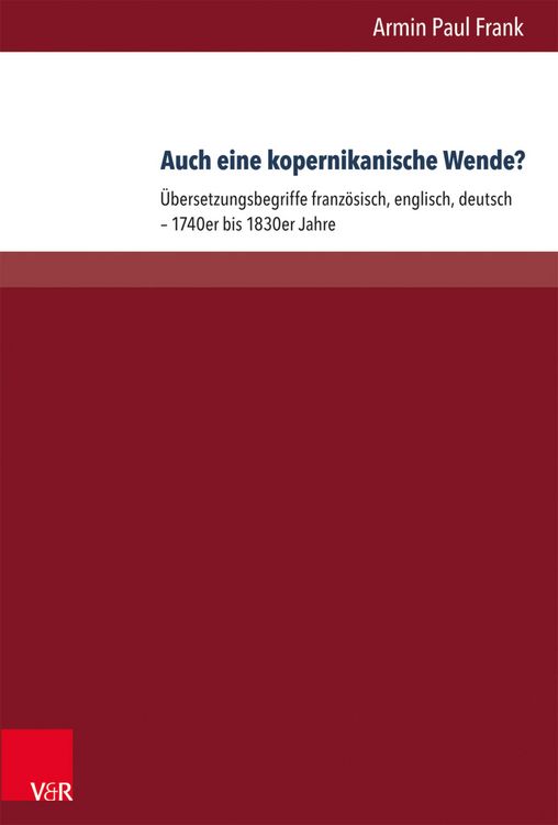 Produktbild: Auch eine kopernikanische Wende?