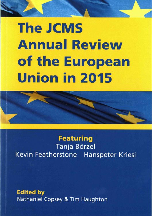 Produktbild: The Jcms Annual Review of the European Union in 2015