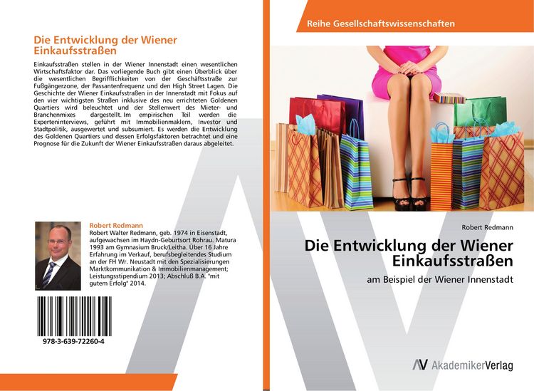 Produktbild: Die Entwicklung der Wiener Einkaufsstra&szlig;en