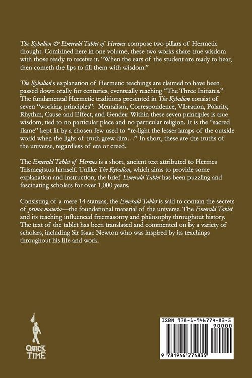 Produktbild: The Kybalion & The Emerald Tablet of Hermes