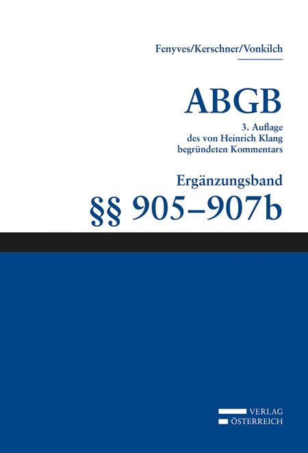 Produktbild: Gro&szlig;kommentar zum ABGB - Klang Kommentar