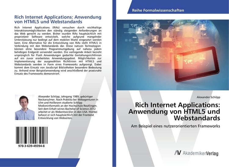 Produktbild: Rich Internet Applications: Anwendung von HTML5 und Webstandards