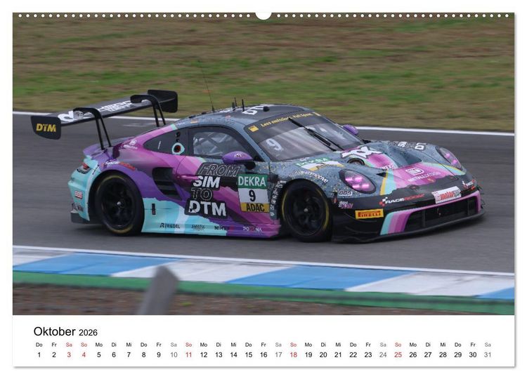 Produktbild: Deutsche Tourenwagen (hochwertiger Premium Wandkalender 2026 DIN A2 quer), Kunstdruck in Hochglanz