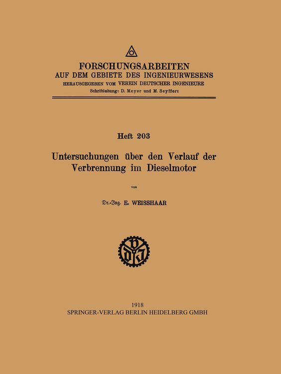 Produktbild: Untersuchungen &uuml;ber den Verlauf der Verbrennung im Dieselmotor
