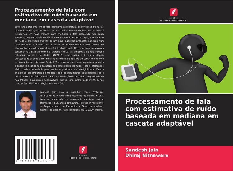 Produktbild: Processamento de fala com estimativa de ru&iacute;do baseada em mediana em cascata adapt&aacute;vel