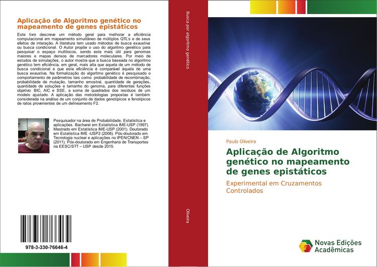 Produktbild: Aplica&ccedil;&atilde;o de Algoritmo gen&eacute;tico no mapeamento de genes epist&aacute;ticos