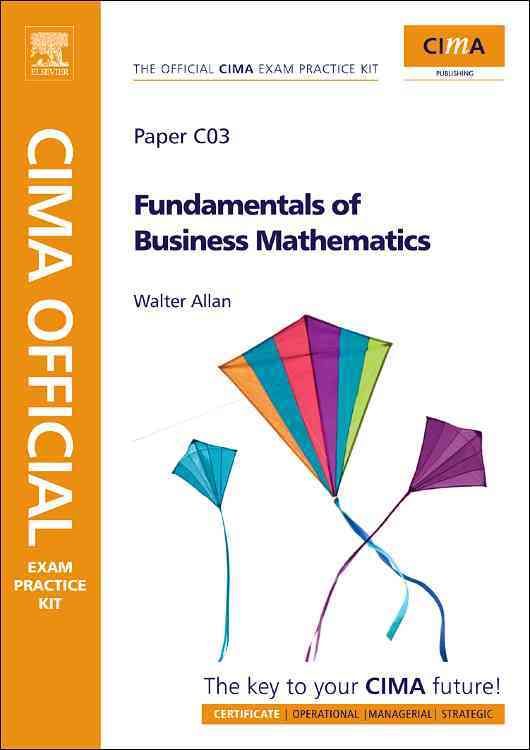 Produktbild: Cima Official Exam Practice Kit Fundamentals of Business Maths