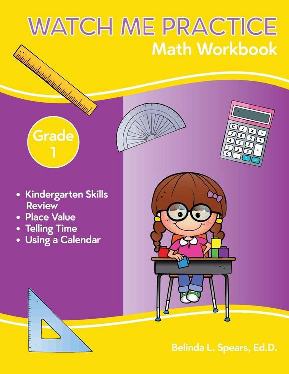 Produktbild: Watch Me Practice Grade 1 Math Workbook