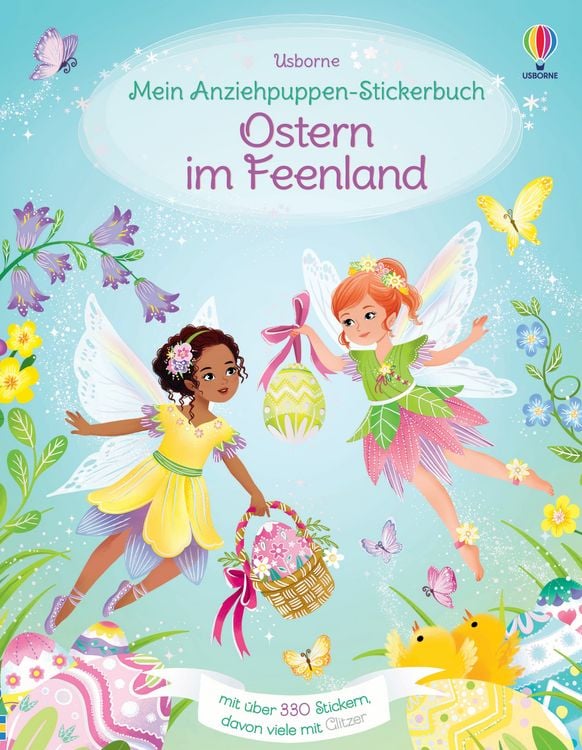 Produktbild: Mein Anziehpuppen-Stickerbuch: Ostern im Feenland