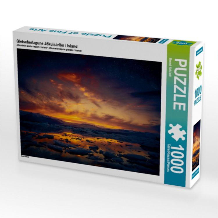 Produktbild: Gletscherlagune J&ouml;kuls&aacute;rl&oacute;n / Island (Puzzle)