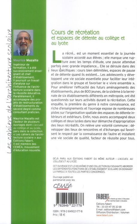 Produktbild: Cours de recreation