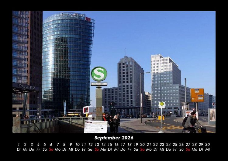 Produktbild: Berlin 2026 Fotokalender DIN A3