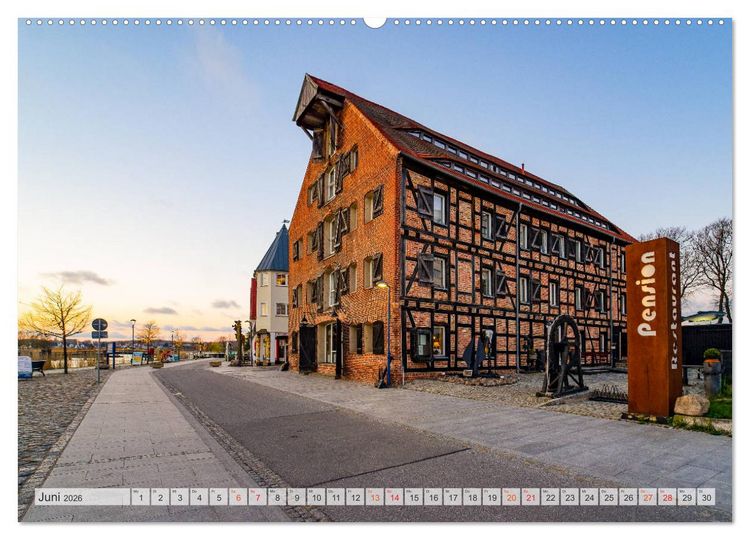Produktbild: Wolgast Impressionen (hochwertiger Premium Wandkalender 2026 DIN A2 quer), Kunstdruck in Hochglanz
