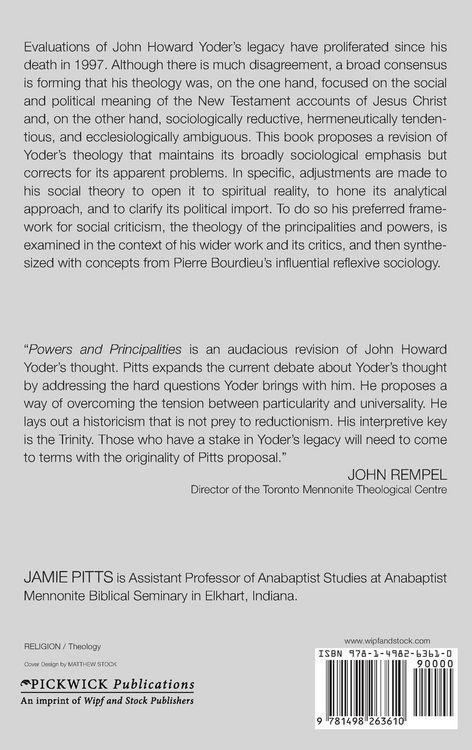 Produktbild: Principalities and Powers