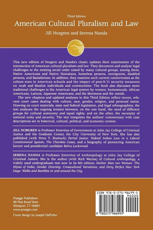 Produktbild: American Cultural Pluralism and Law
