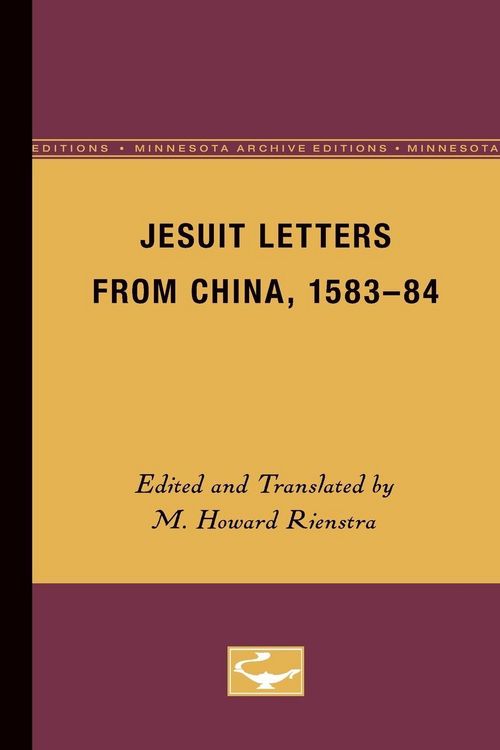 Produktbild: Jesuit Letters From China, 1583-84
