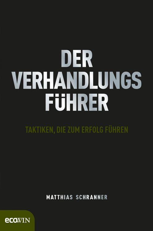 Produktbild: Der Verhandlungsf&uuml;hrer