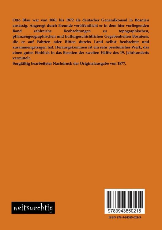 Produktbild: Reisen in Bosnien und der Herzegowina