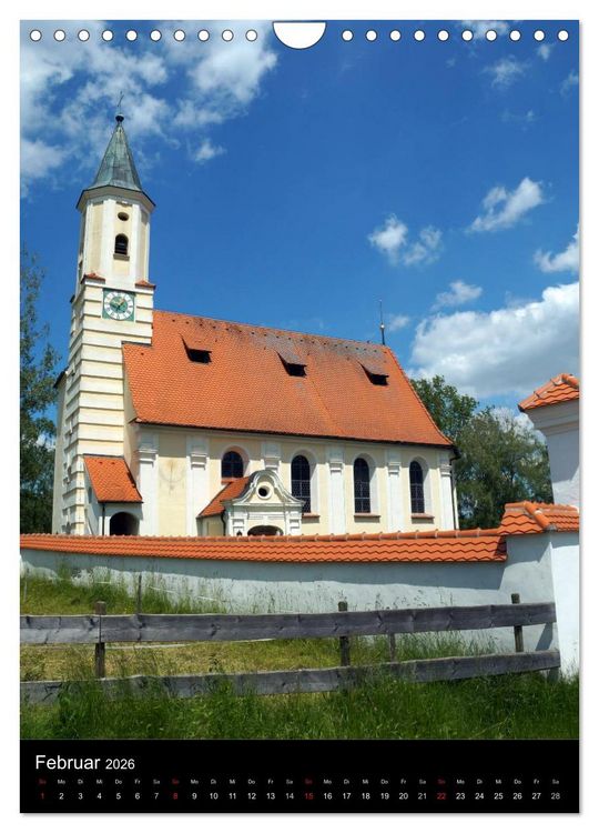 Produktbild: Kirchen in Deutschland - G&ouml;ttliche Perlen aus Menschenhand (Wandkalender 2026 DIN A4 hoch), CALVENDO Monatskalender