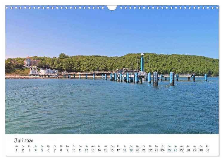 Produktbild: S&uuml;dost R&uuml;gen 2026 (Wandkalender 2026 DIN A3 quer), CALVENDO Monatskalender