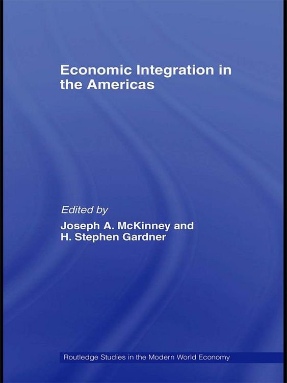 Produktbild: Economic Integration in the Americas