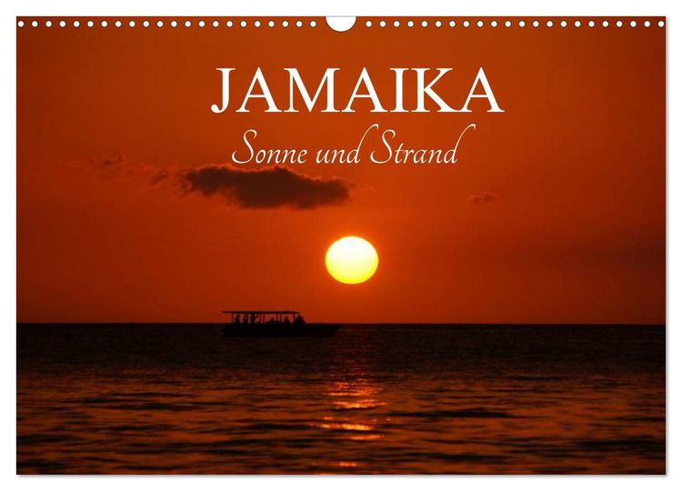 Produktbild: Jamaika Sonne und Strand (Wandkalender 2026 DIN A3 quer), CALVENDO Monatskalender
