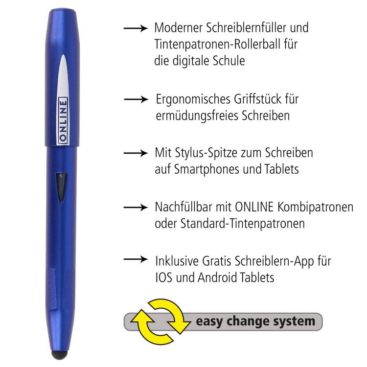 Produktbild: ONLINE Switch Starterset M bright blue