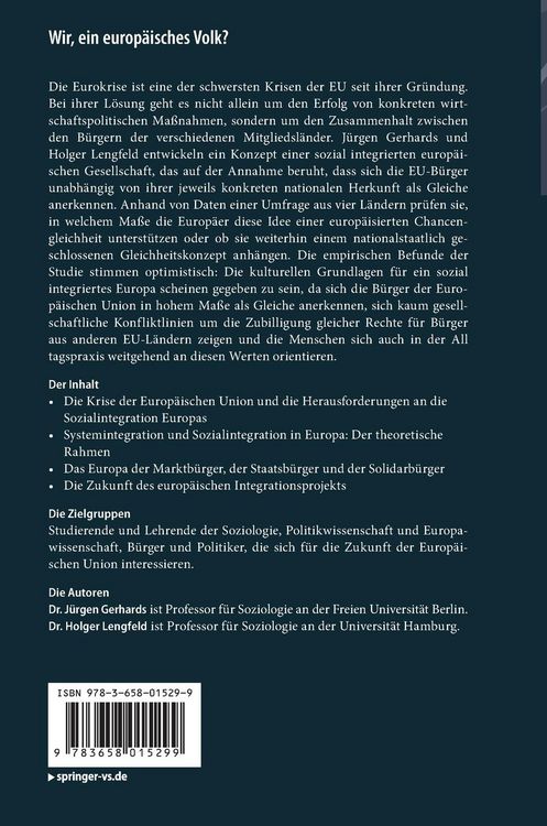 Produktbild: Wir, ein europ&auml;isches Volk?
