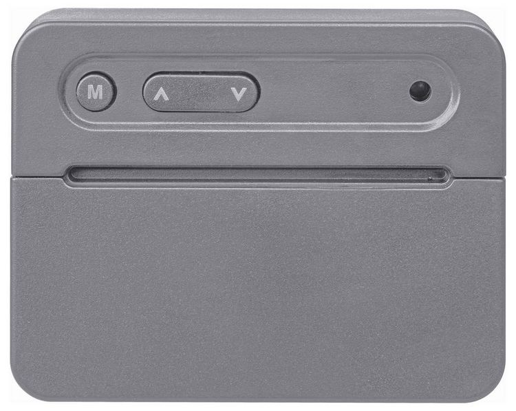 Produktbild: TFA Dostmann 60.2044.10 Quarz Wecker Grau Alarmzeiten 1