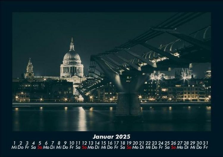 Produktbild: London - Impressionen 2025 Fotokalender DIN A5
